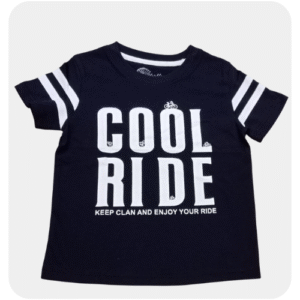 Cool Ride Black Boys Shirt