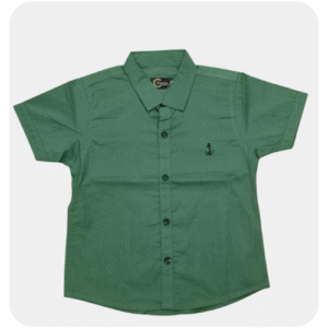 Boys Green Dress Shirt