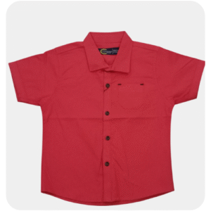 Boys Dress Shirt Red