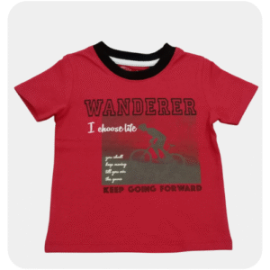 Wanderer Red Boys Shirt