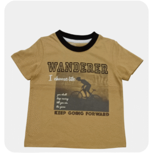 Wanderer T-Shirt Yellow Boys